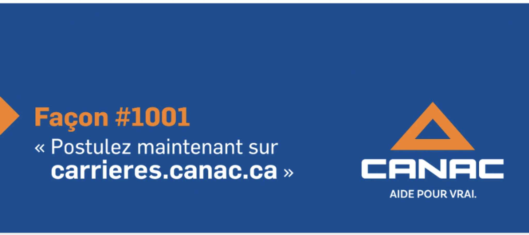 Plusieurs postes disponible chez Canac