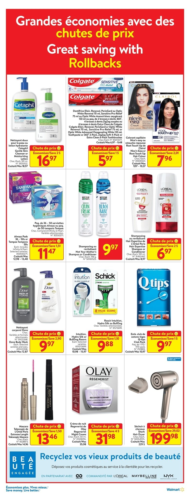 Circulaire Walmart de la semaine du 20 au 26 avril 2023
