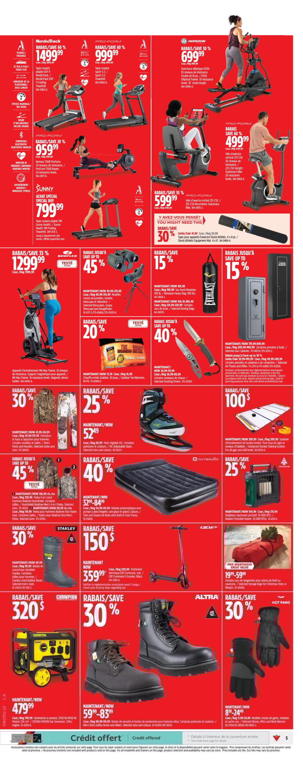 Circulaire du Solde d'Après Noël chez Canadian Tire