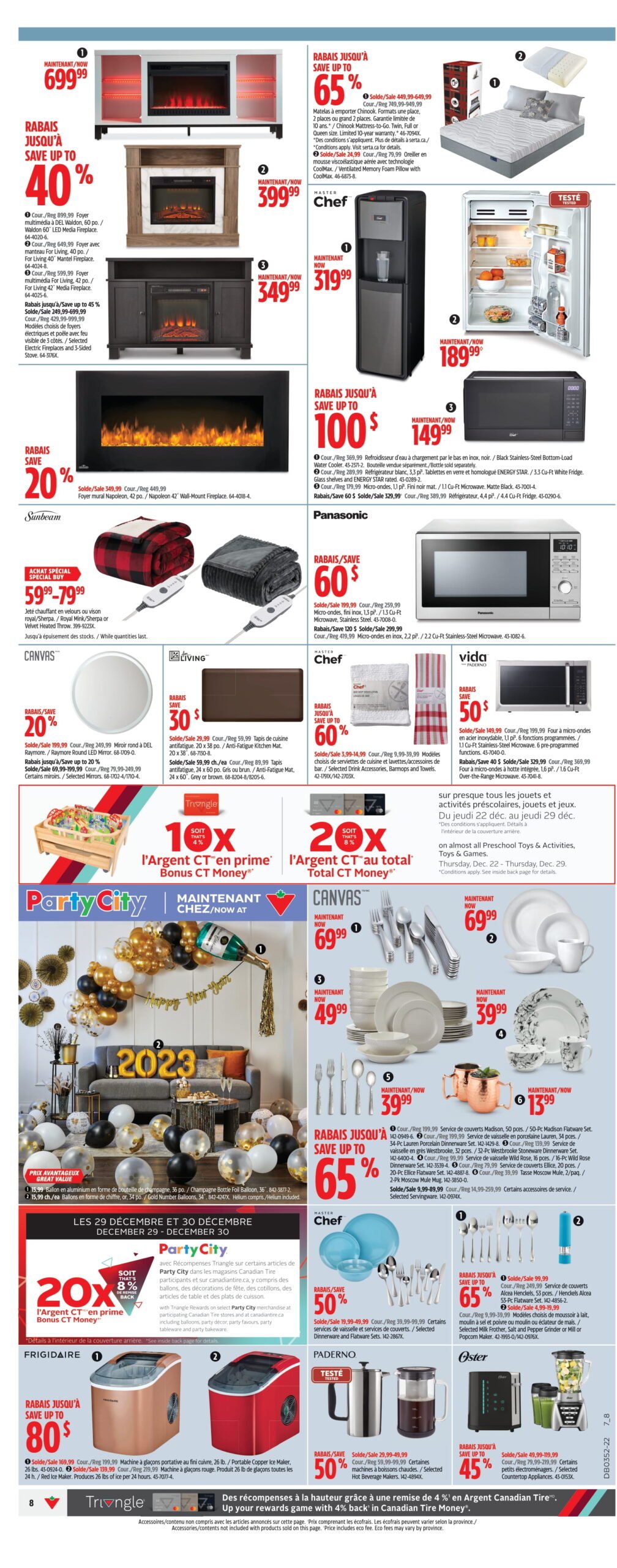 Circulaire du Solde d'Après Noël chez Canadian Tire