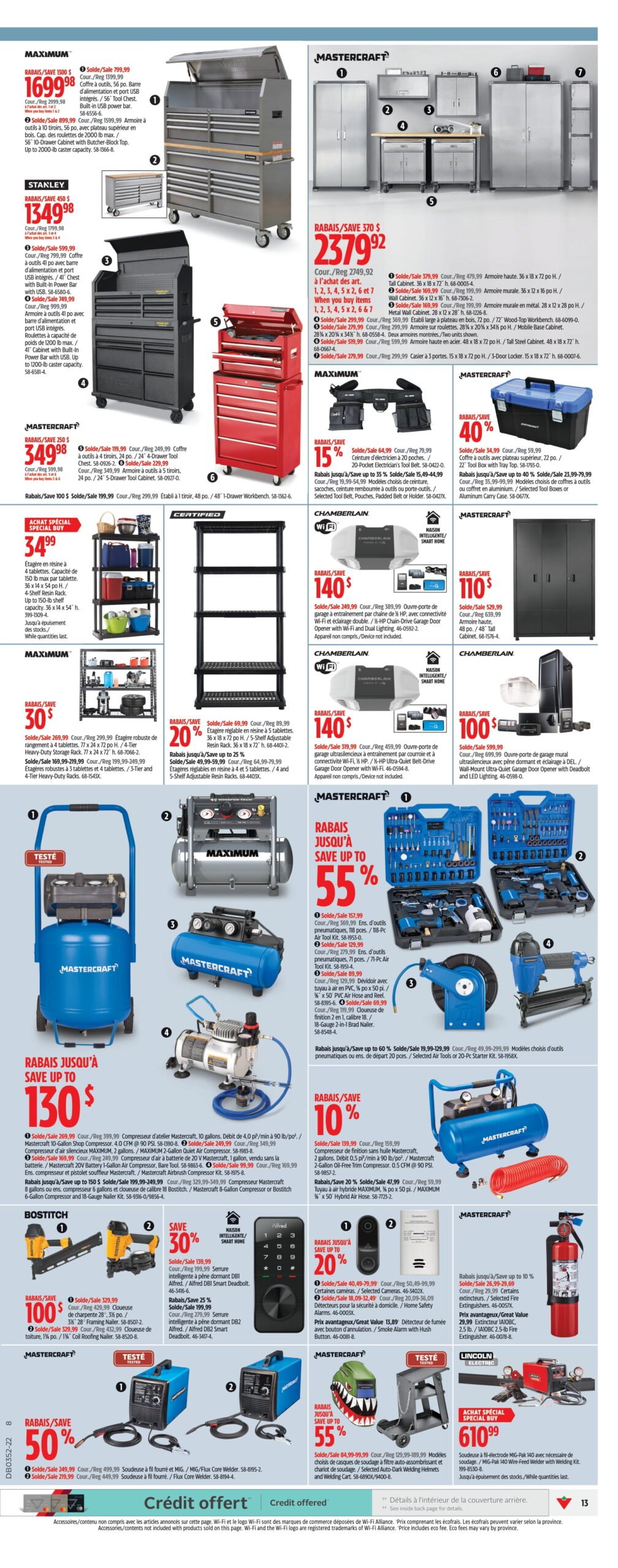 Circulaire du Solde d'Après Noël chez Canadian Tire