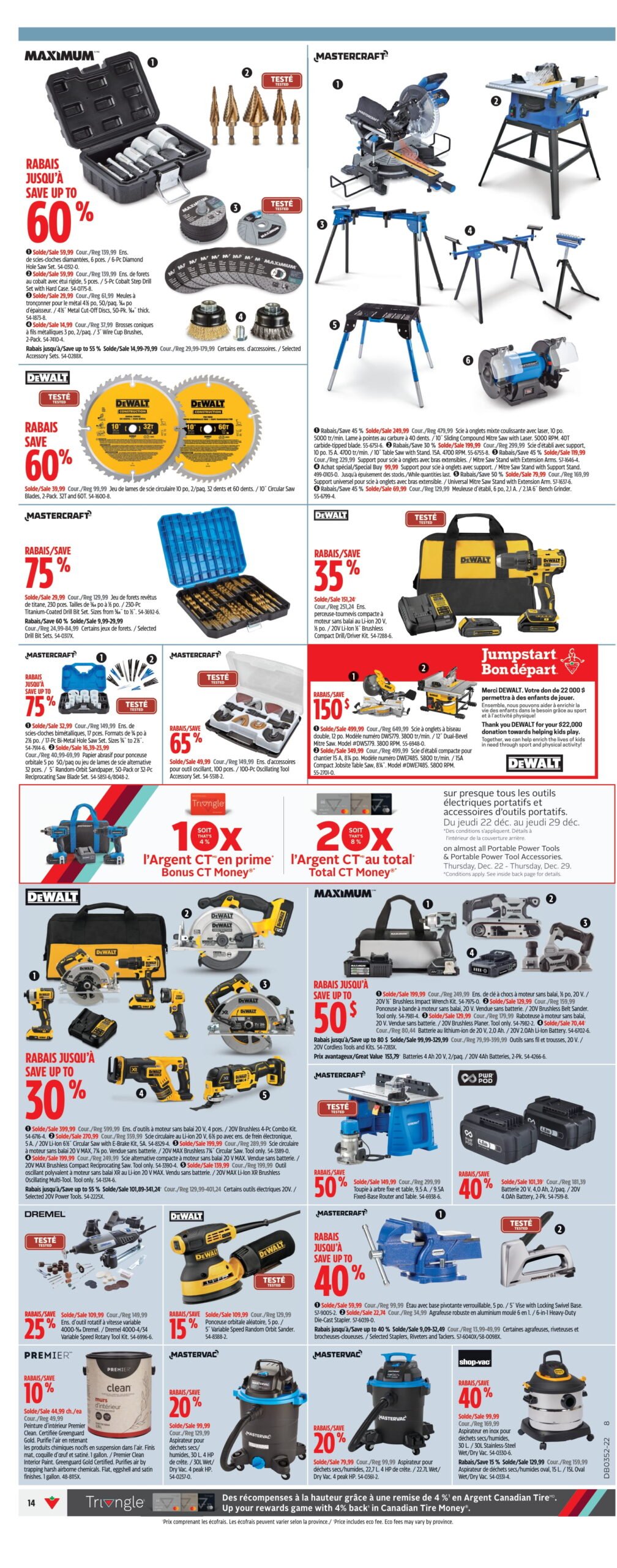 Circulaire du Solde d'Après Noël chez Canadian Tire