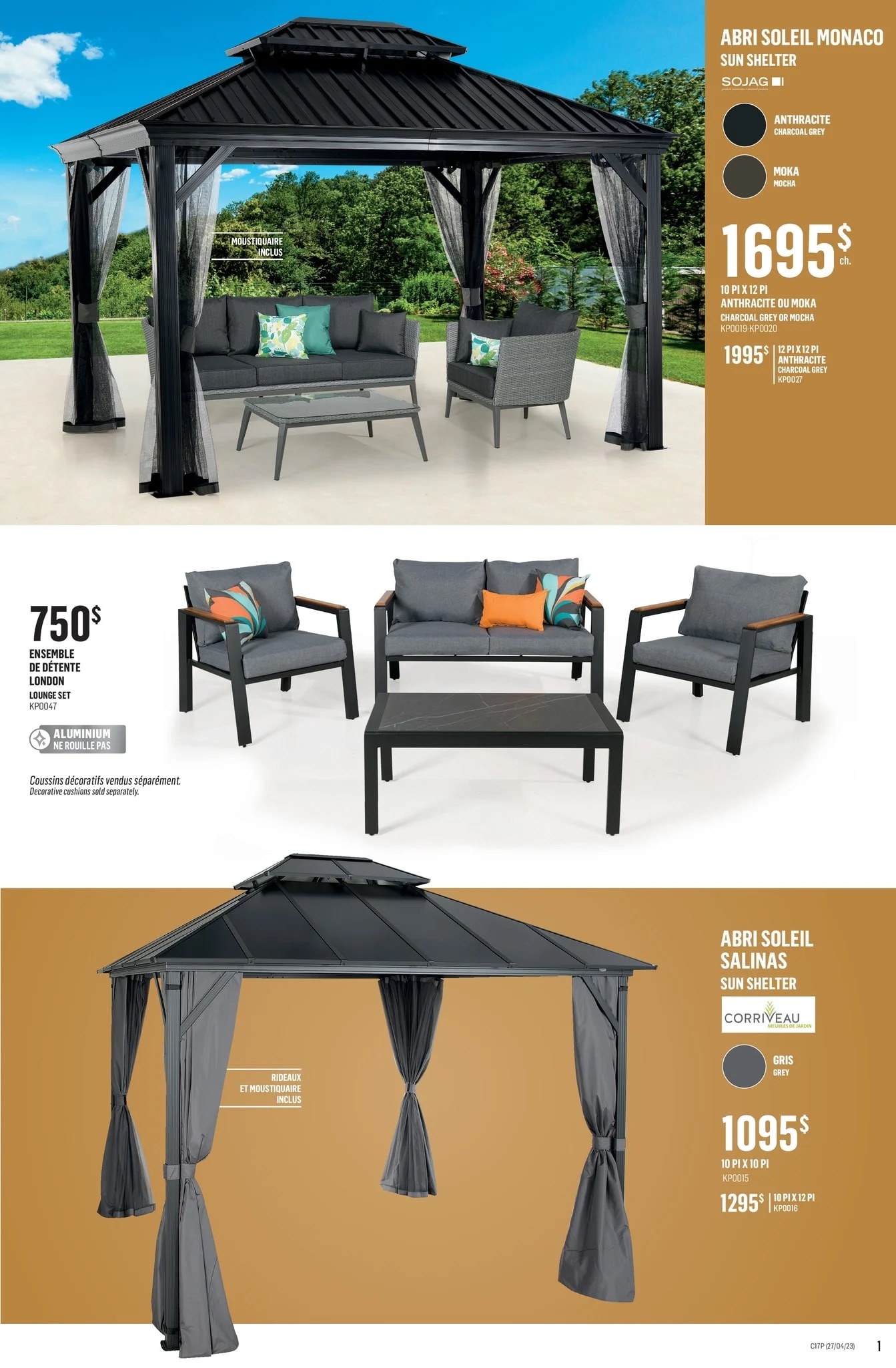 Circulaire Collection Patio chez CANAC
