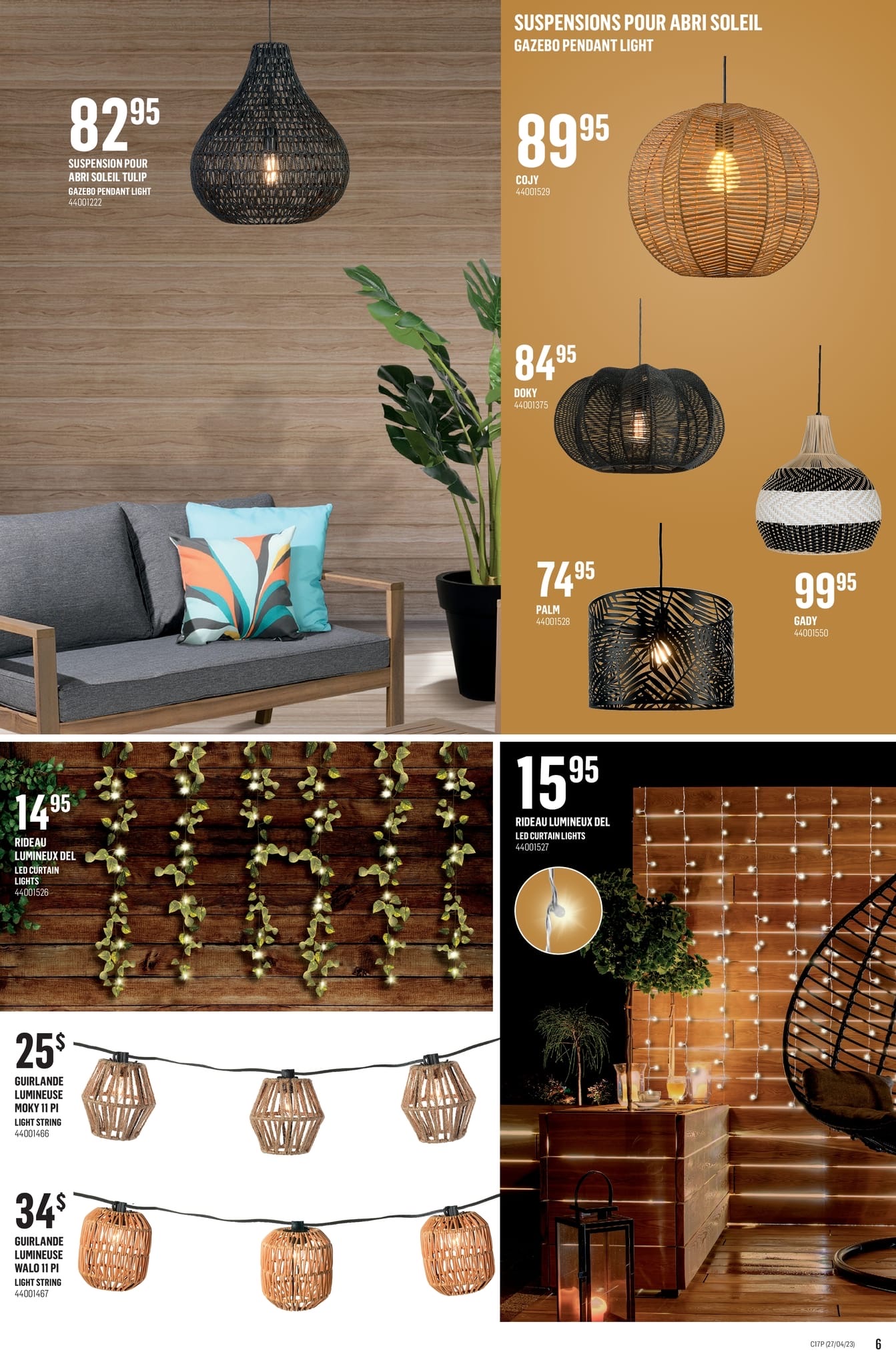 Circulaire Collection Patio chez CANAC