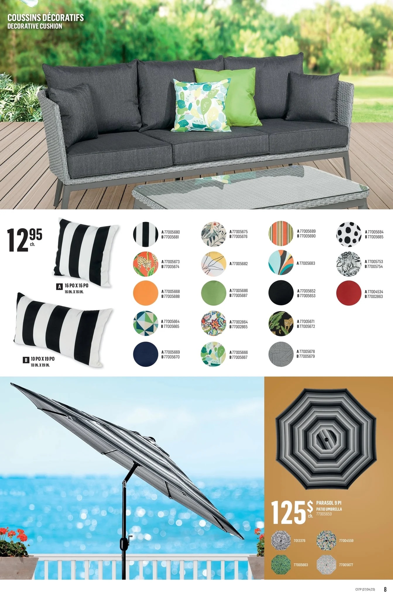 Circulaire Collection Patio chez CANAC