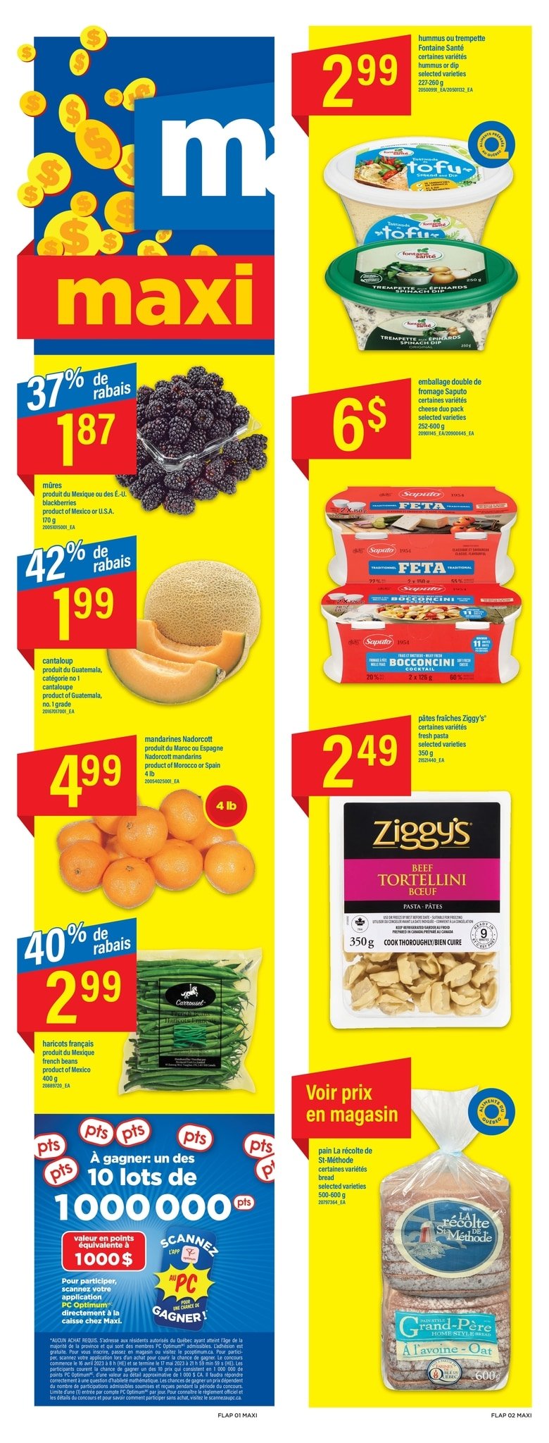 Circulaire Maxi de la semaine du 27 avril 2023
