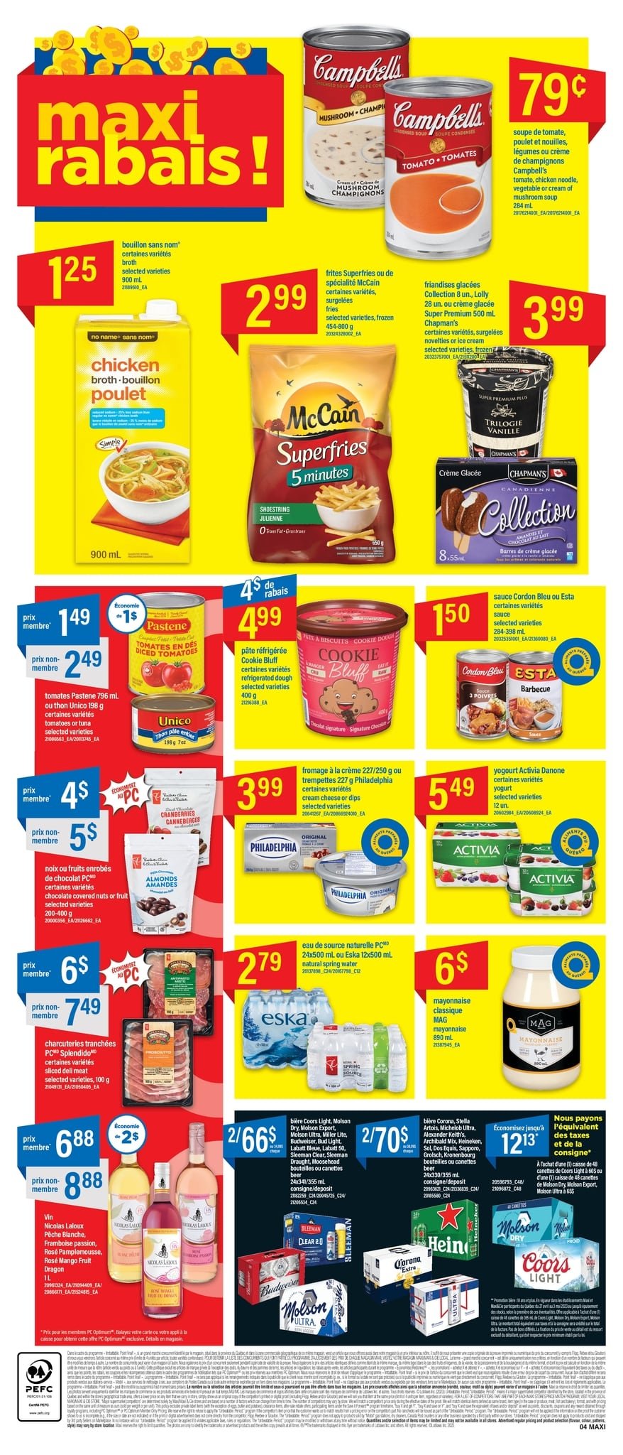 Circulaire Maxi de la semaine du 27 avril 2023