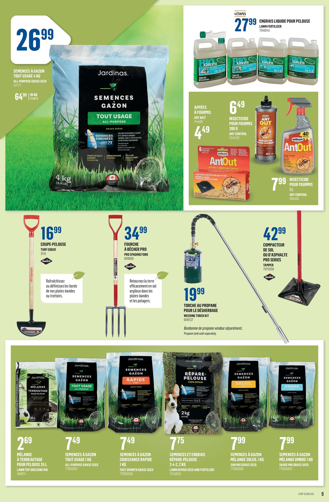 Circulaire Canac Cahier Horticulture 2023