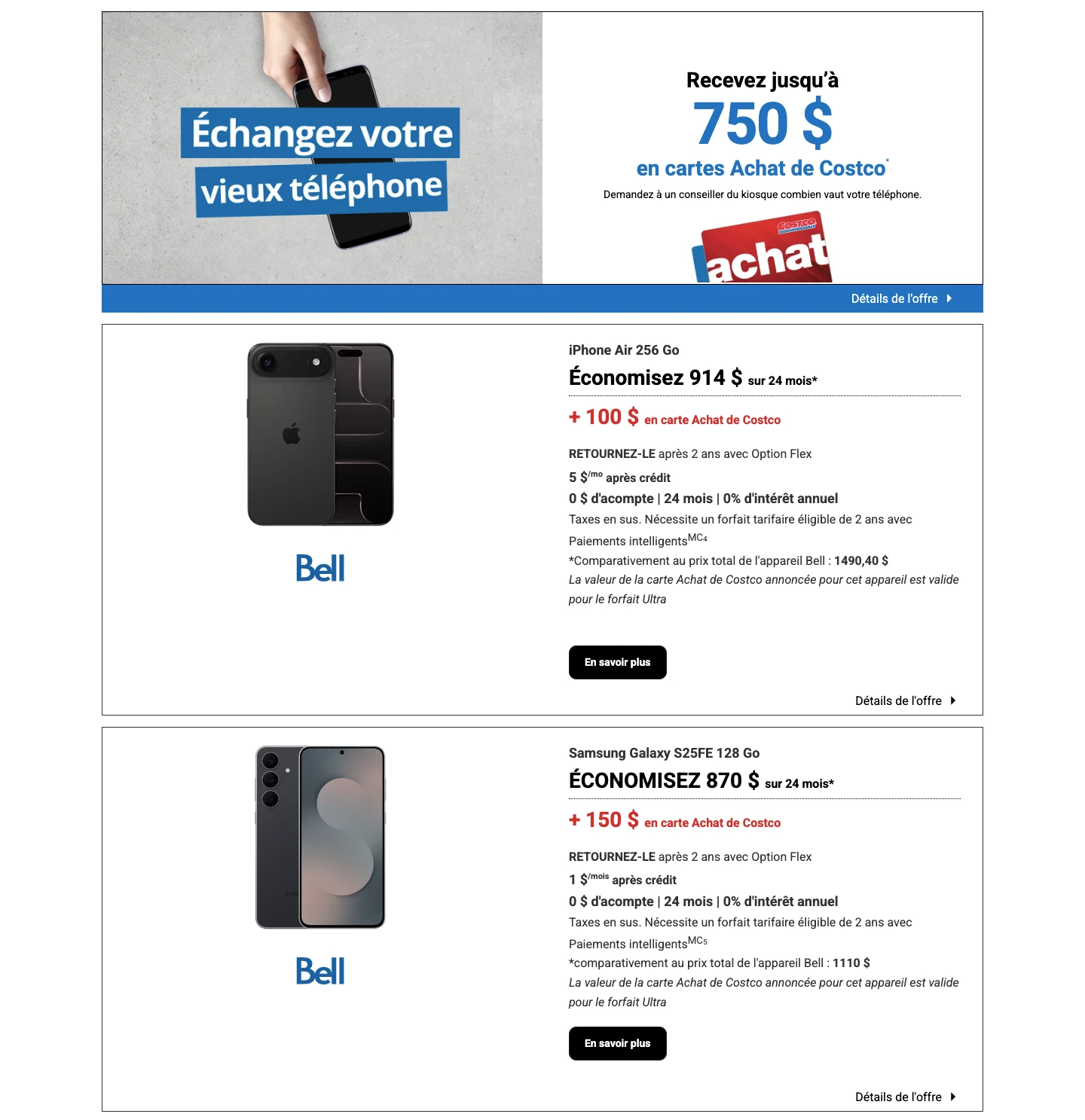Rabais de La Rentrée scolaire sur les téléphones cellulaires chez Costco - Page 4