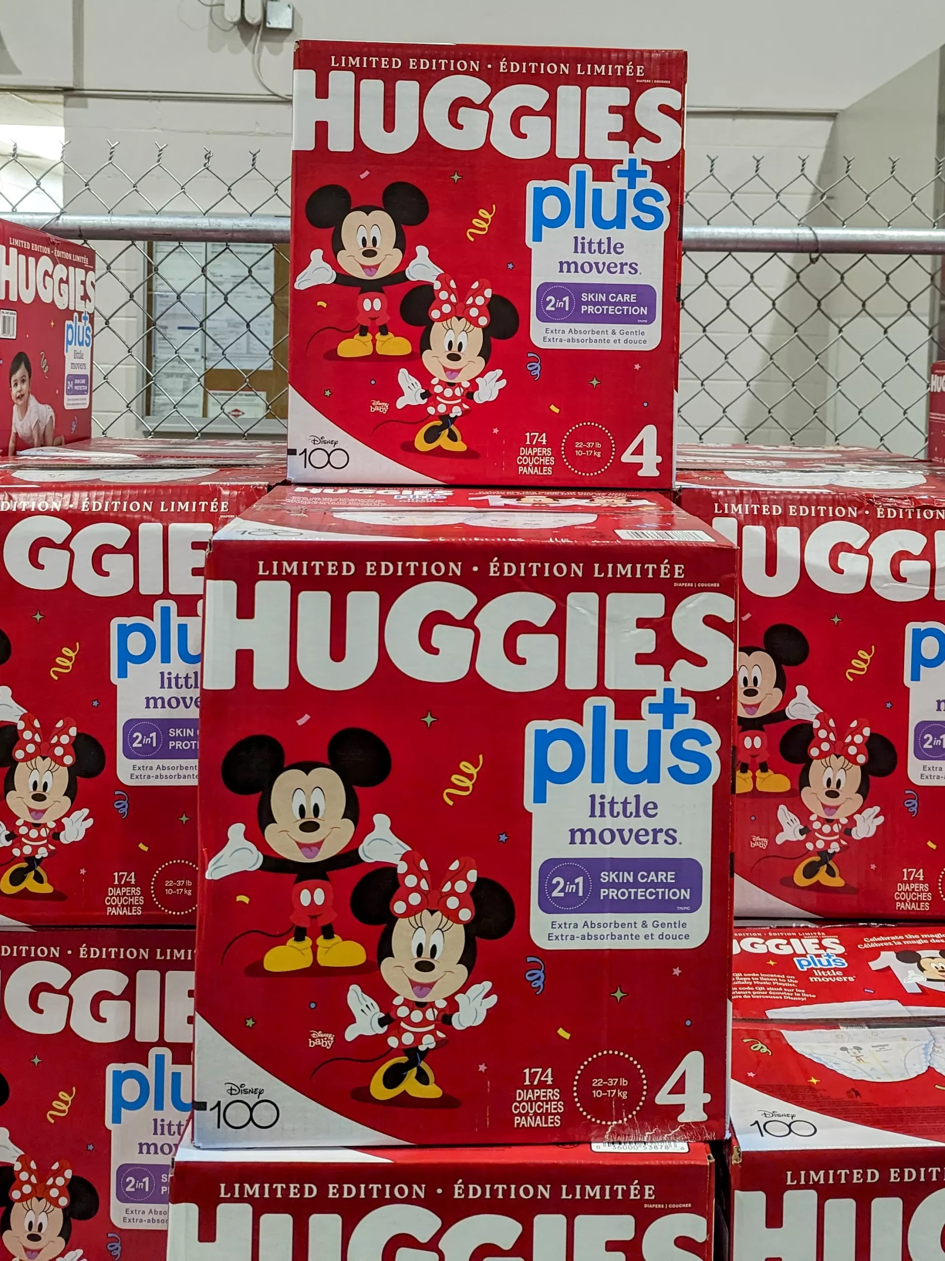 Rabais sur les caisses de couches Huggies chez Costco