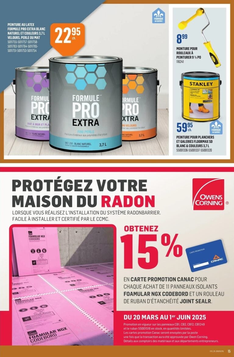 Circulaire des quincailleries CANAC - Page 12