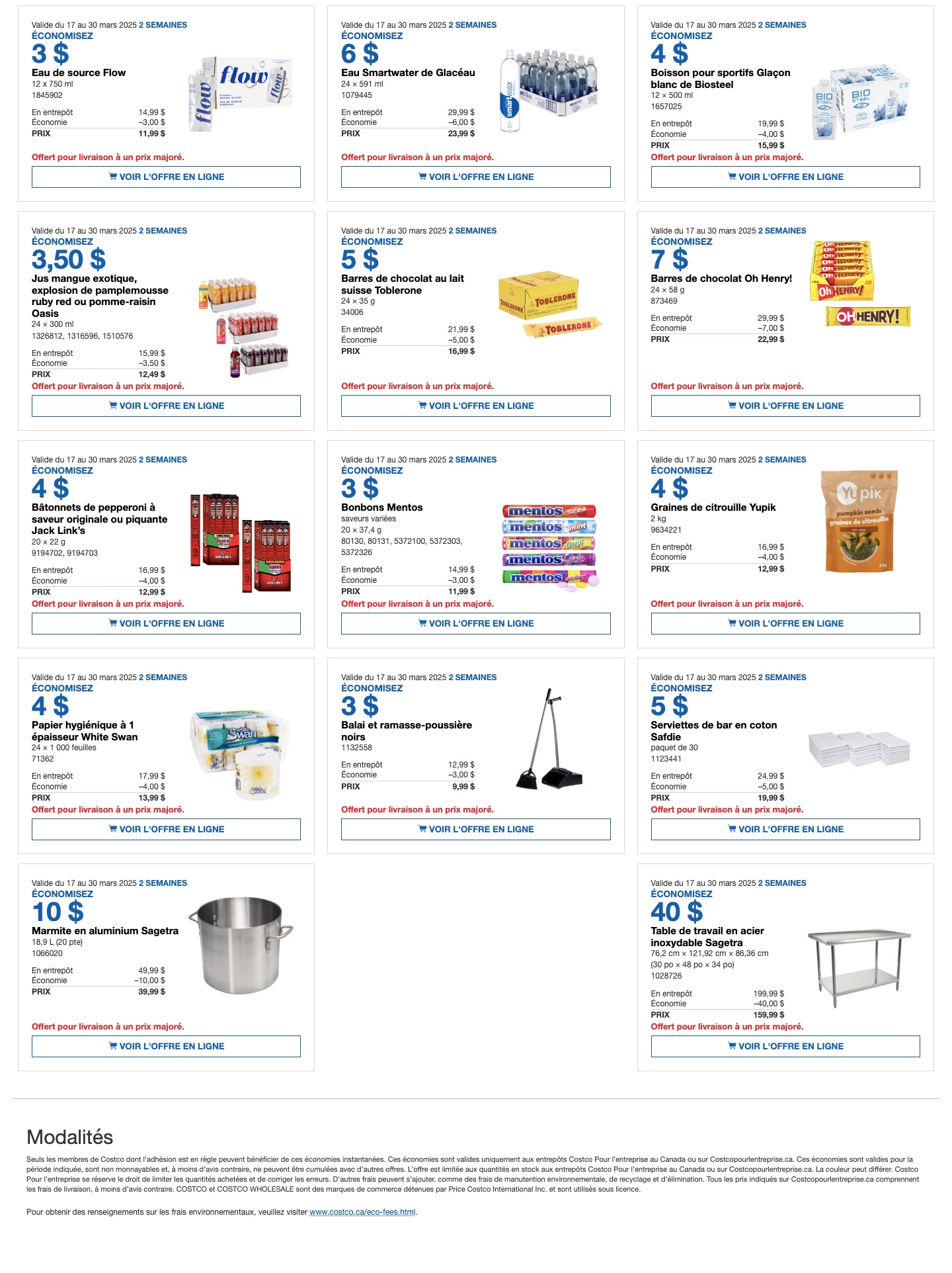 Circulaire Costco pour l'entreprise - Page 2