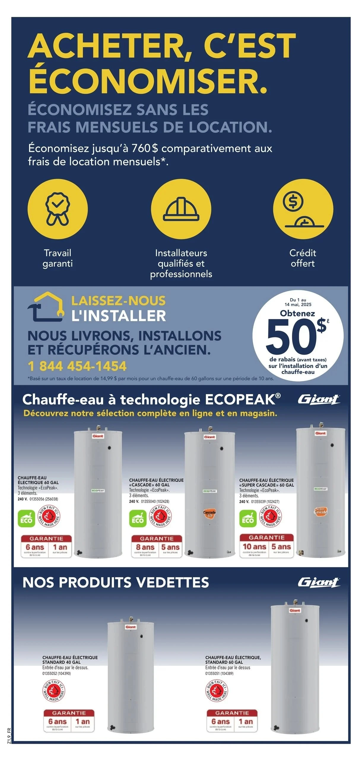 Circulaire des quincailleries RONA et RONA+