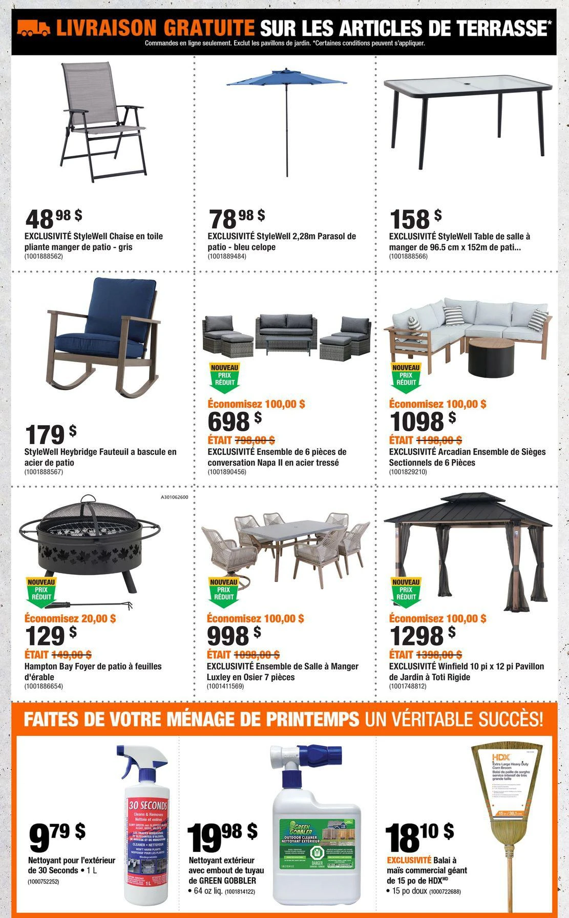 Quincaillerie Home Depot Circulaire