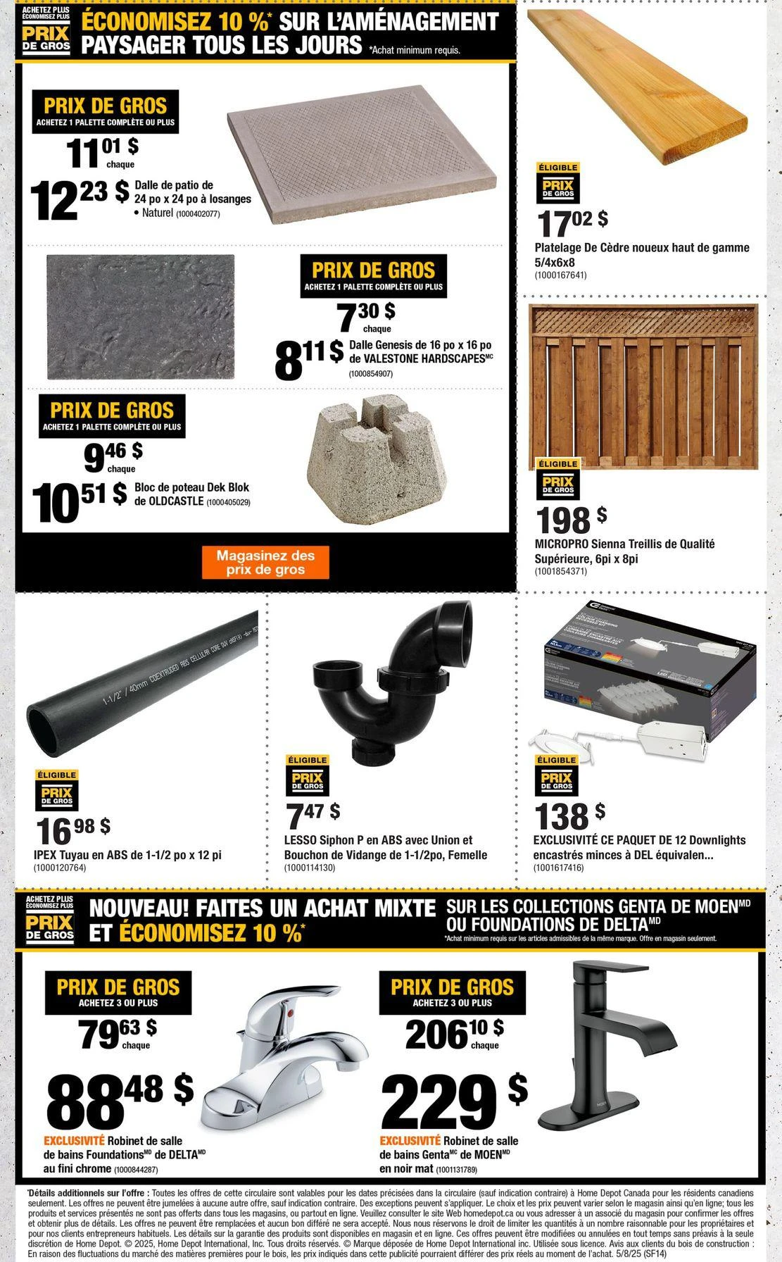 Quincaillerie Home Depot Circulaire