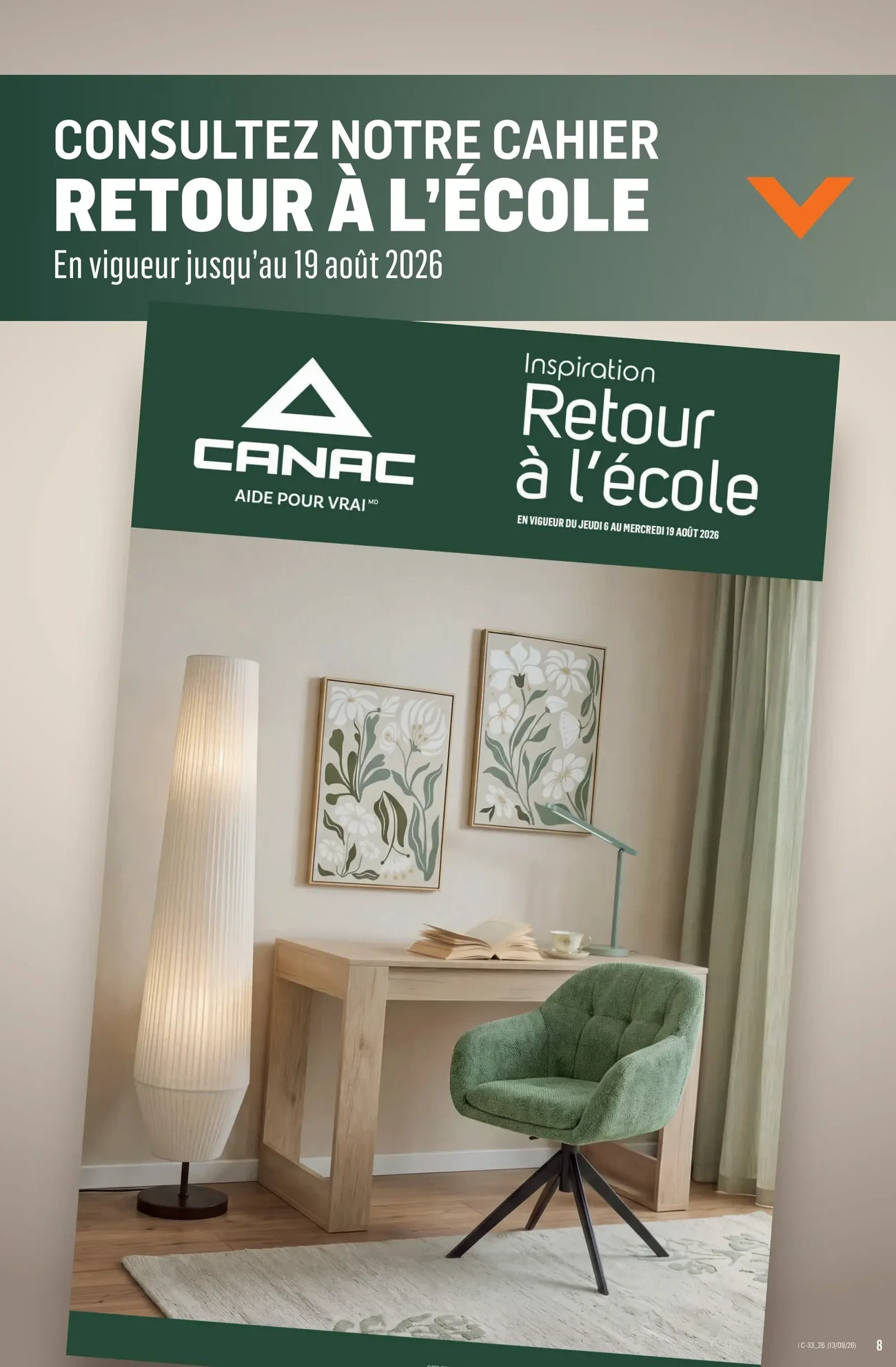 Circulaire Canac « Un oubli pendant vos travaux? » du 13 au 19 août 2026 - p.8