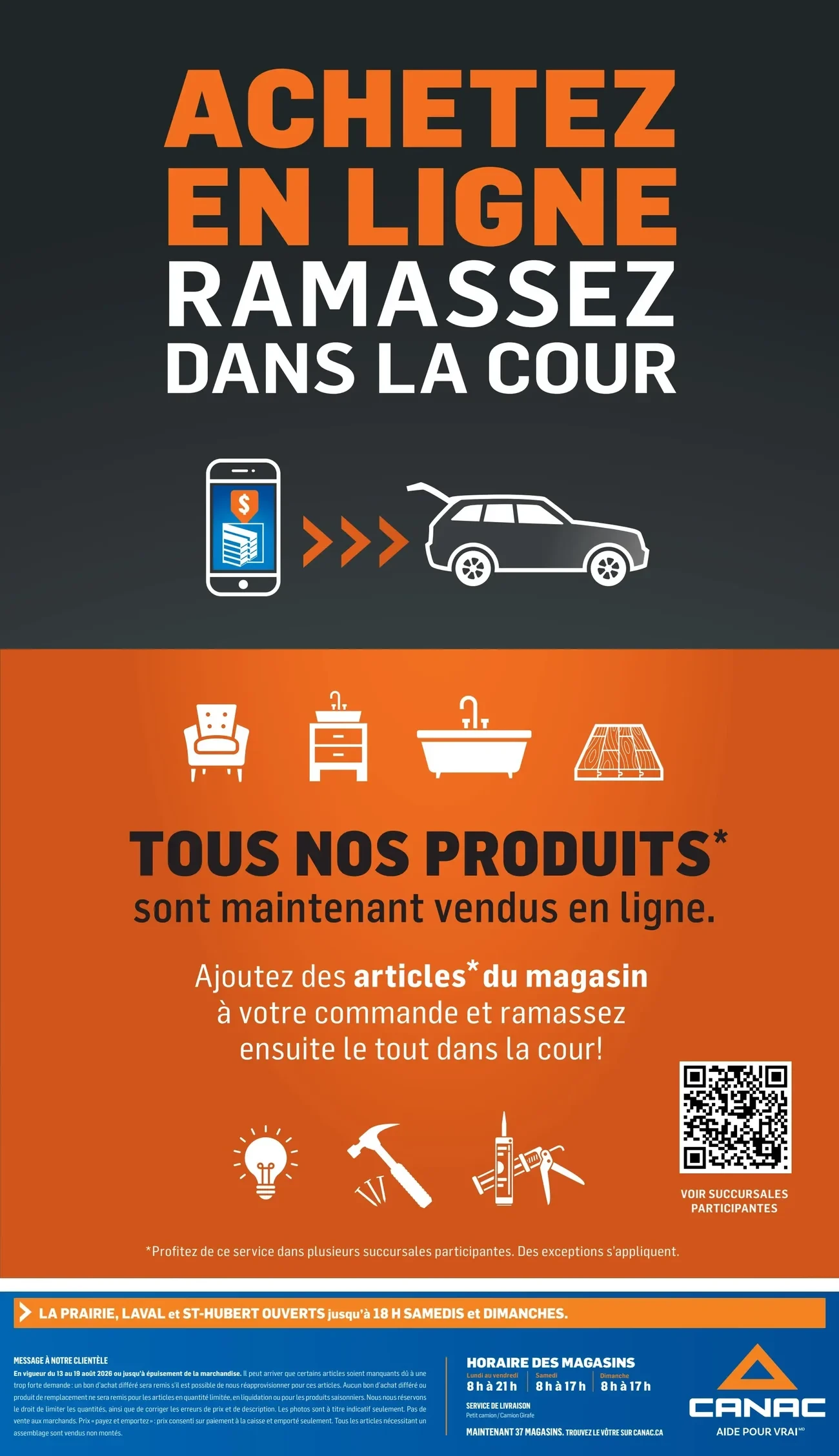 Circulaire Canac « Un oubli pendant vos travaux? » du 13 au 19 août 2026 - p.14