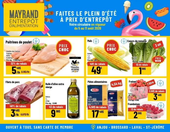 Circulaire-MAYRAND-semaine-du-5-au-11-aout-2026-001 Circulaire Mayrand de la semaine du 5 août 2026 - page 1