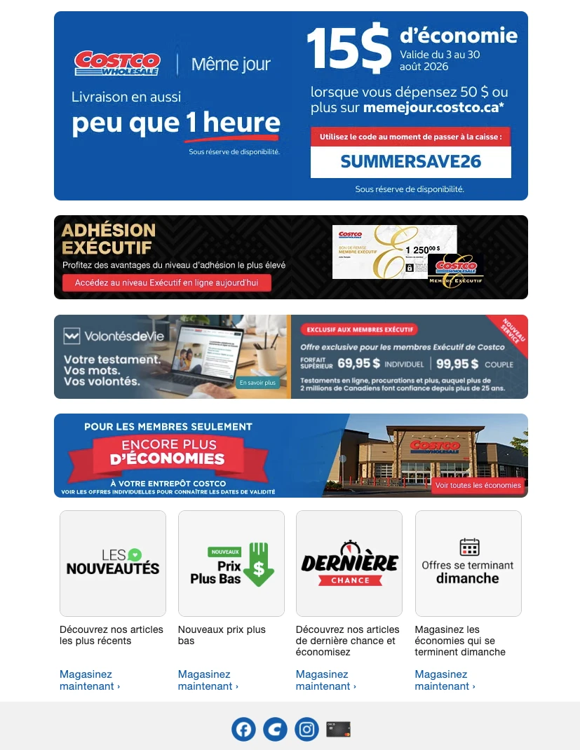 Circulaires des économies en vedette chez Costco - Page 3